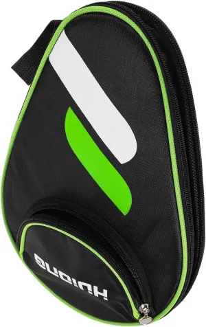 Table Tennis Bag Tennis Accessory Table Tennis Equipment Bags Tennis Racket Bags for Men Portable Badminton Racket Bag Table Tennis Bat Case Racket Pocket Black Oxford Cloth