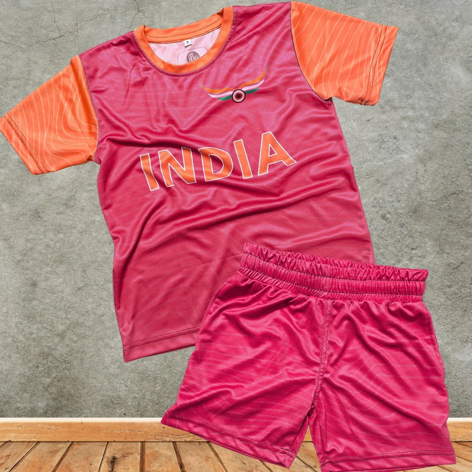 Team India Jersey & Shorts | Personalize Name & Number Jersey with Matching Shorts