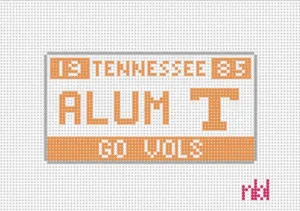 Tennessee License Plate