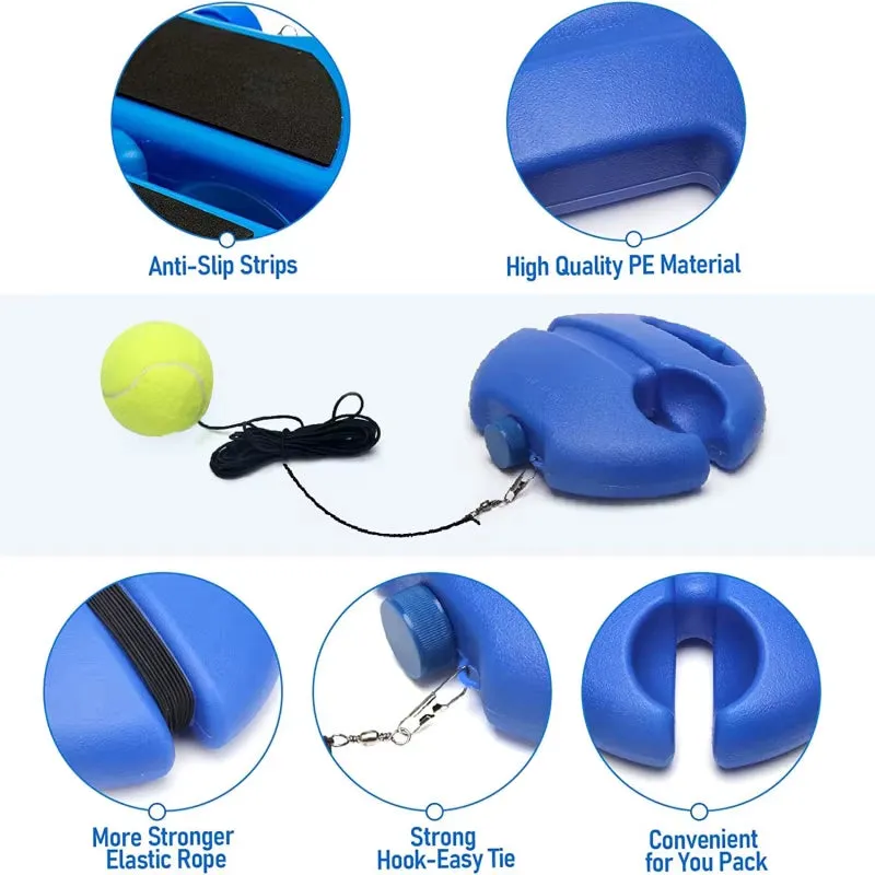 Tennis Training Ball Tennis Trainer Professional Training Primary Tool Exercise Self-Study Rebound Ball Indoor Tennis Practice
