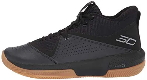 Under Armour Herren 3023917-003_46 Basketball Shoes, Black, EU