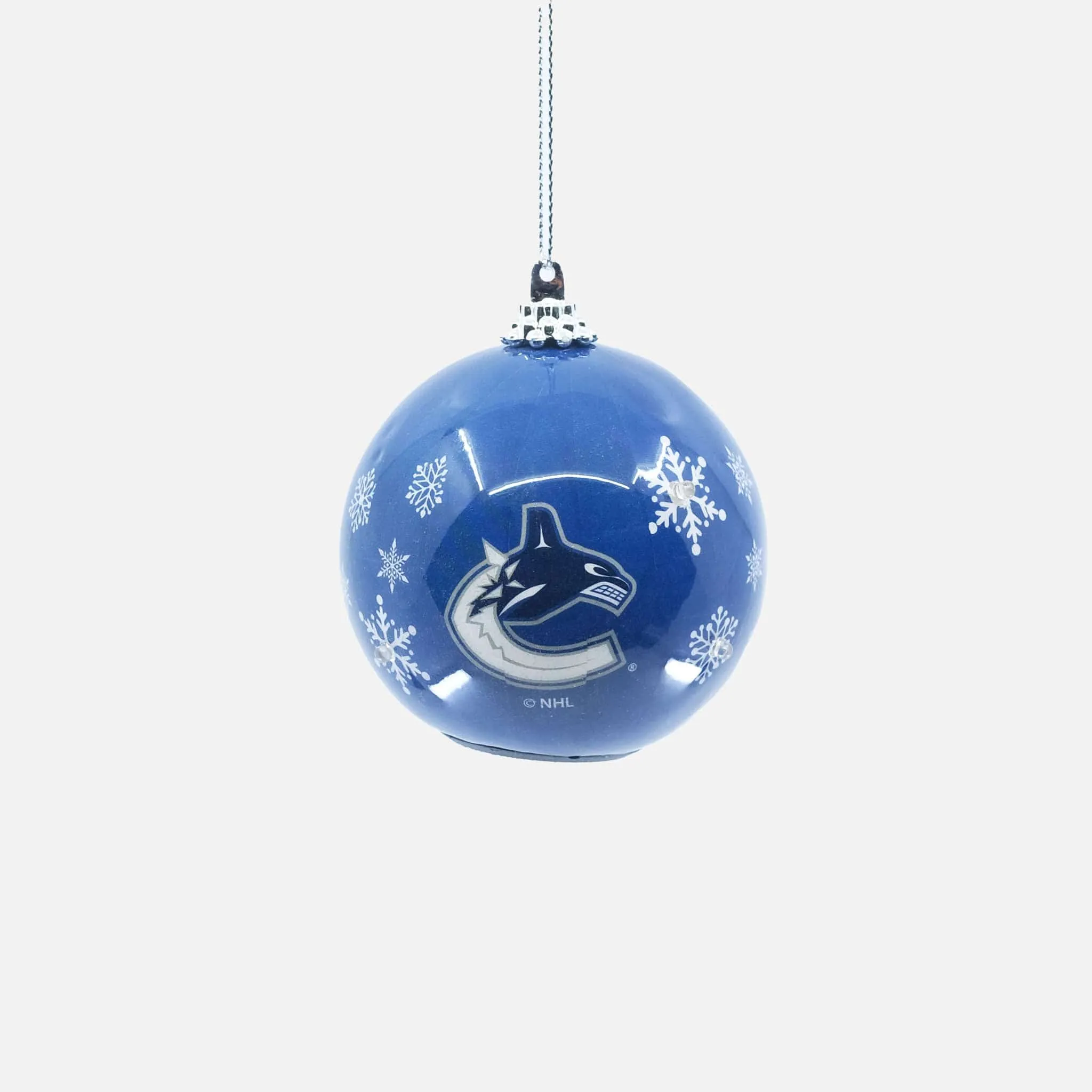 Vancouver Canucks Sports Vault NHL Light Up Ball Ornament