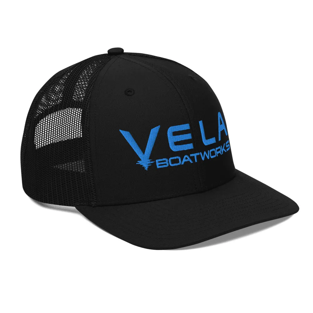 Vela Blue Trucker Cap