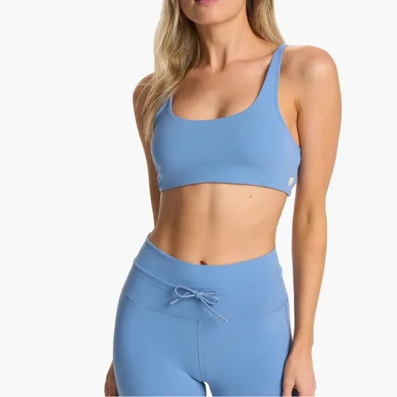 Vuori Yosemite Women's Sports Bra, Isle Blue NWT XL