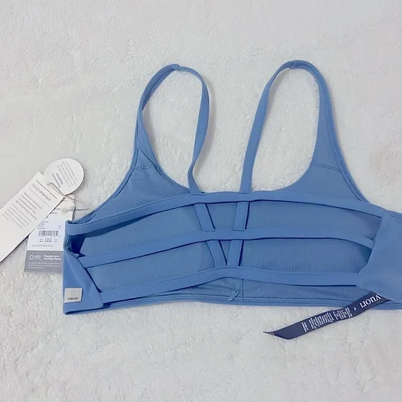 Vuori Yosemite Women's Sports Bra, Isle Blue NWT XL