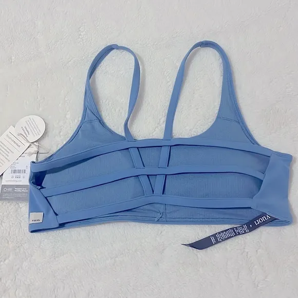Vuori Yosemite Women's Sports Bra, Isle Blue NWT XL