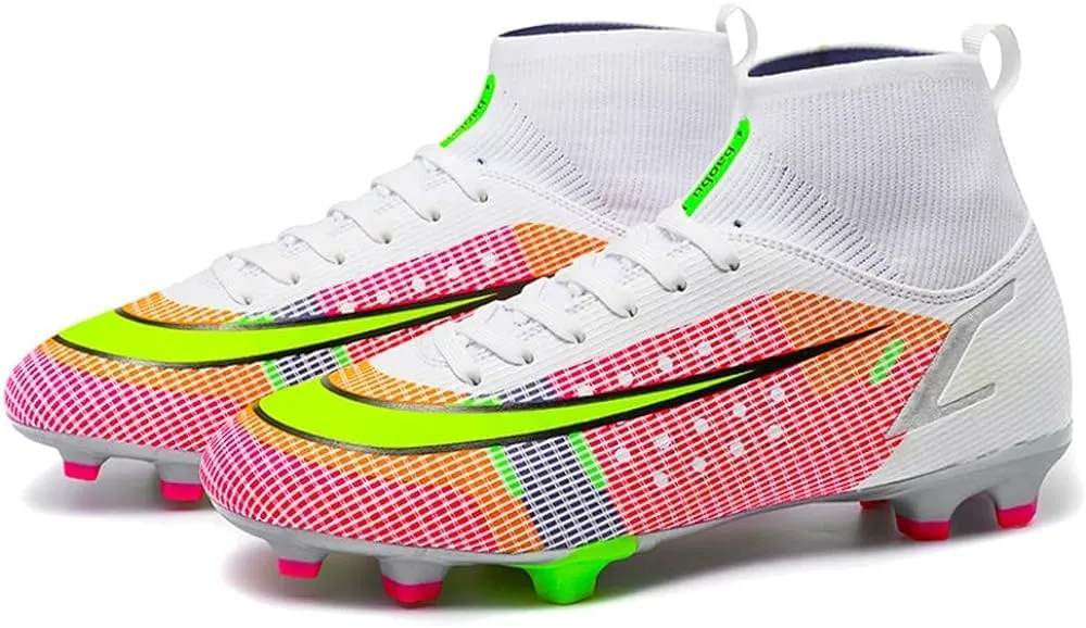 WANMEIL Men's Baobu.1 Turf Soccer Shoe Athletic Outdoor Football Sneaker Comfortable Big Kid Soccer Cleat for Unisex