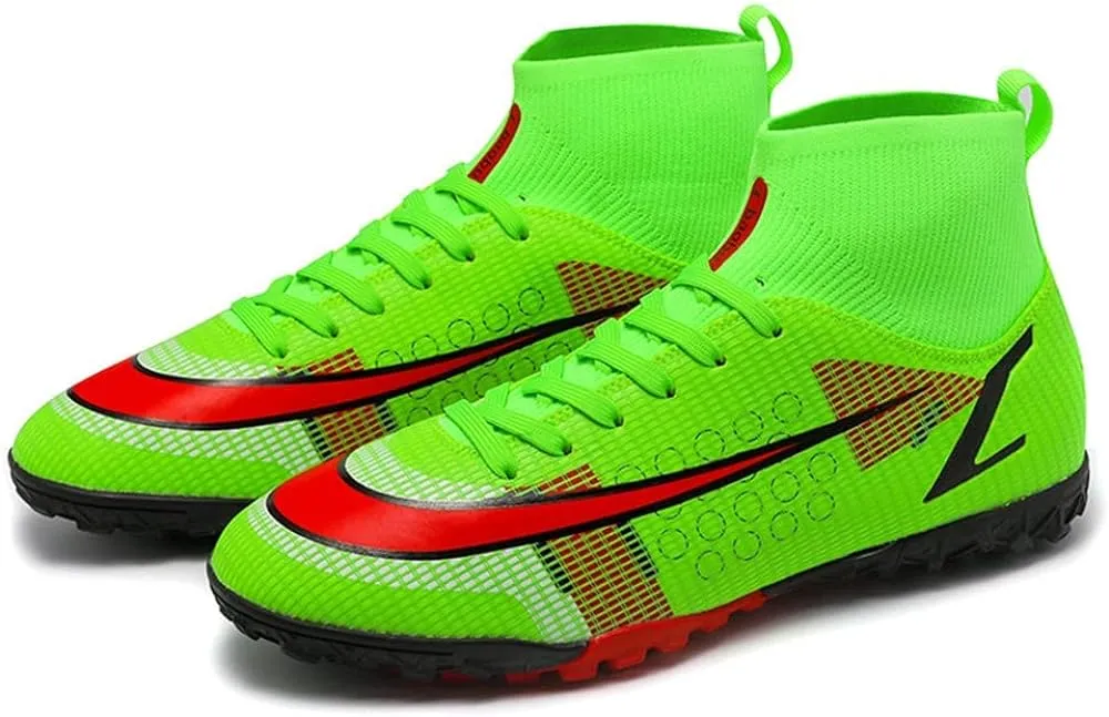 WANMEIL Men's Baobu.1 Turf Soccer Shoe Athletic Outdoor Football Sneaker Comfortable Big Kid Soccer Cleat for Unisex