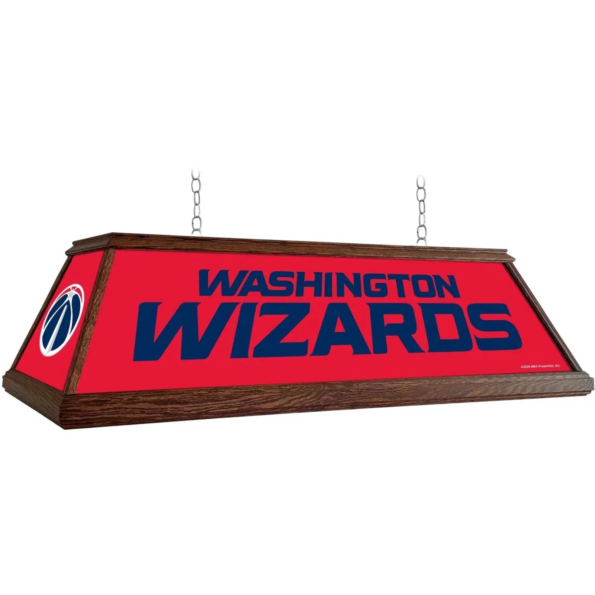 Washington Wizards: Premium Wood Pool Table Light