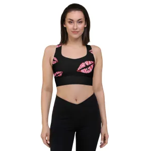 Women's Kisses x Planes Sports Bra