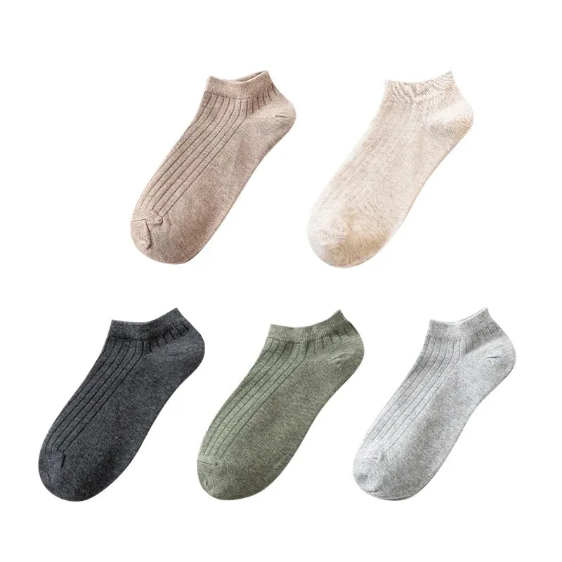 Women’s Solid Casual Cotton Ankle Socks