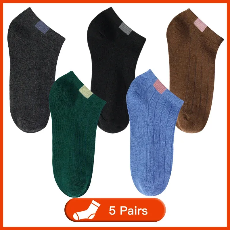 Women’s Solid Casual Cotton Ankle Socks