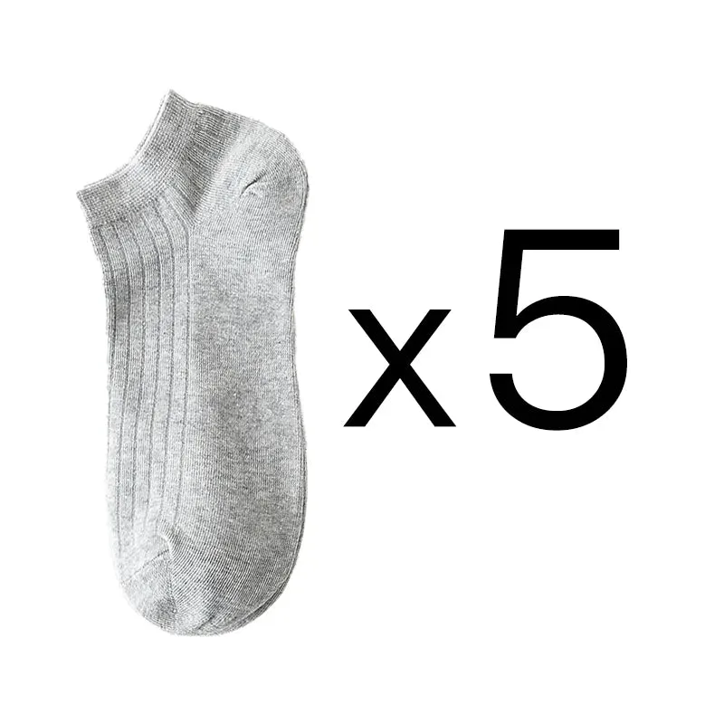 Women’s Solid Casual Cotton Ankle Socks