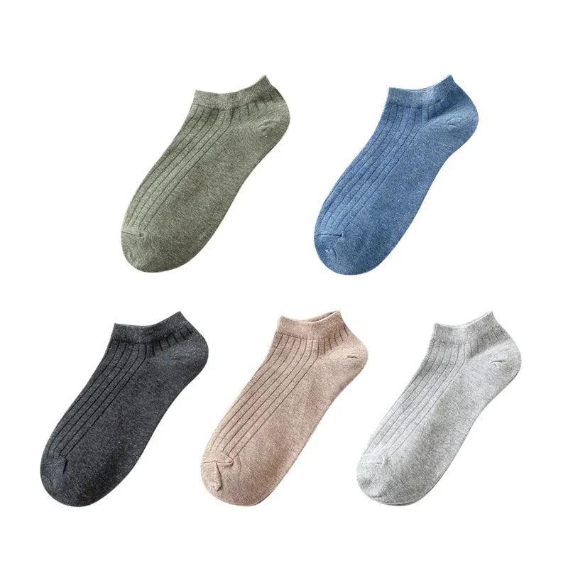 Women’s Solid Casual Cotton Ankle Socks
