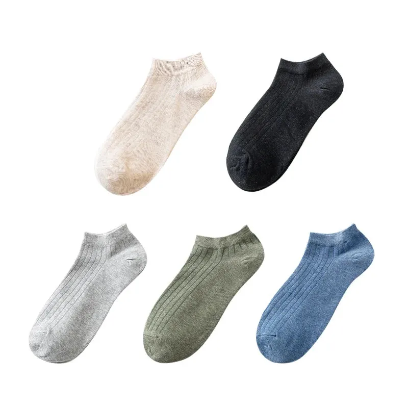 Women’s Solid Casual Cotton Ankle Socks