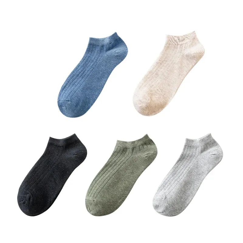 Women’s Solid Casual Cotton Ankle Socks