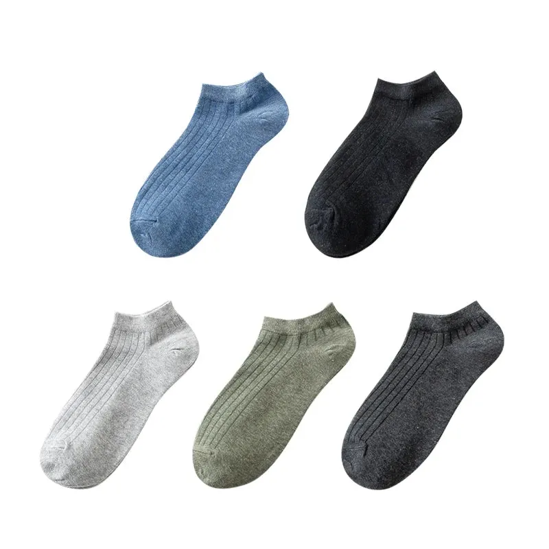 Women’s Solid Casual Cotton Ankle Socks