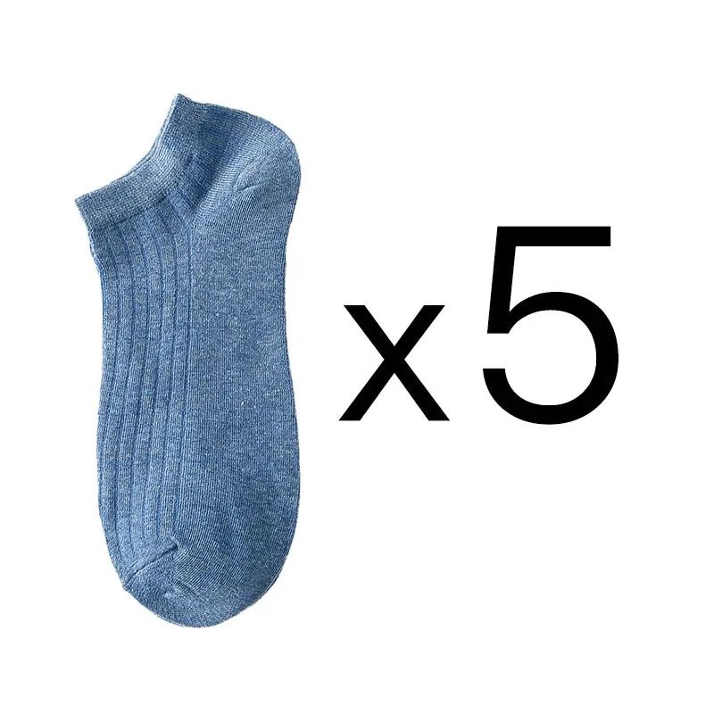 Women’s Solid Casual Cotton Ankle Socks