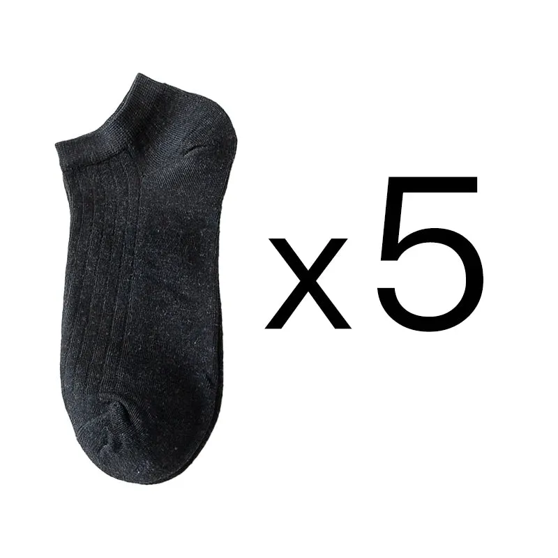 Women’s Solid Casual Cotton Ankle Socks