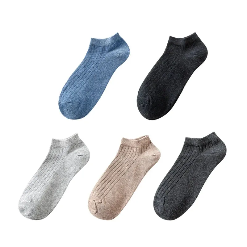 Women’s Solid Casual Cotton Ankle Socks