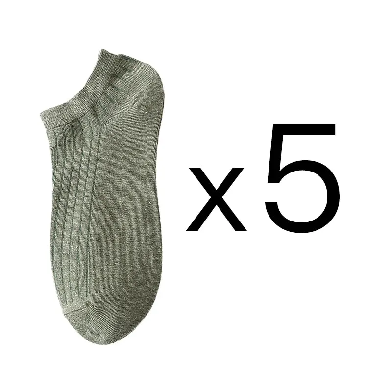 Women’s Solid Casual Cotton Ankle Socks