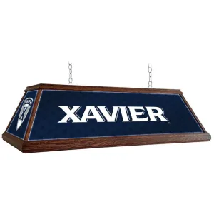 Xavier Musketeers: Premium Wood Pool Table Light