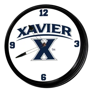 Xavier Musketeers: Retro Lighted Wall Clock