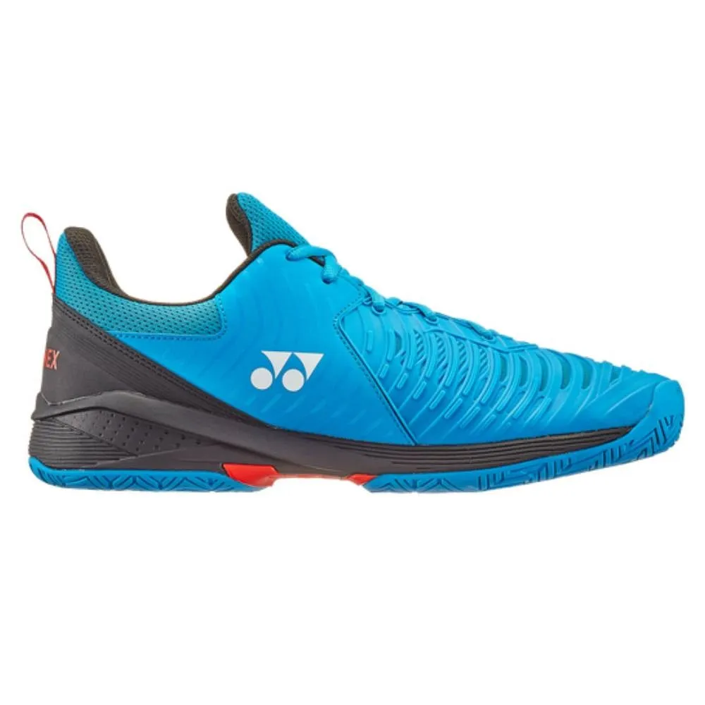 Yonex Power Cushion Sonicage 3 Wide Men's Tennis Shoe (Blue/Black)